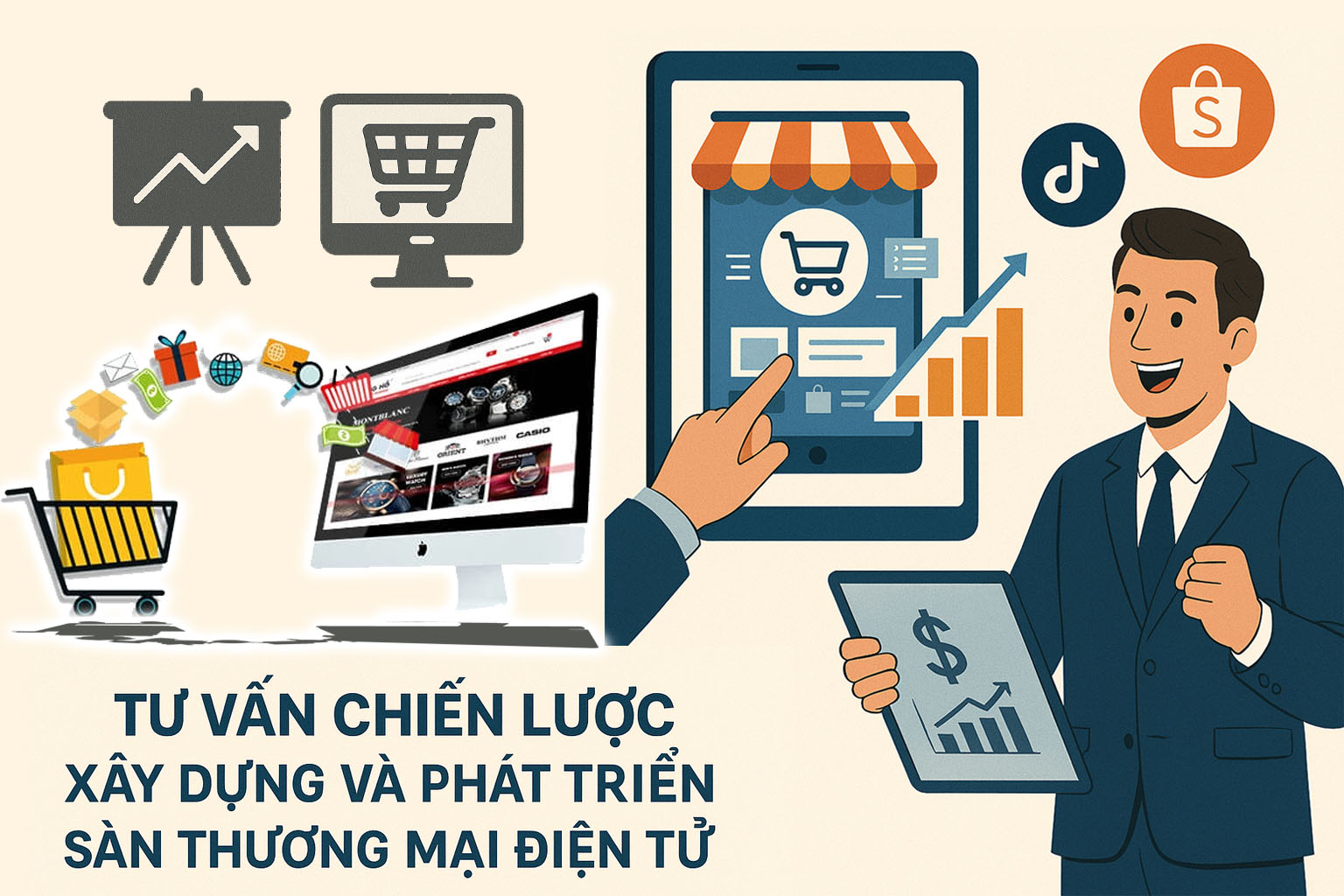 Tư vấn chiến lược xây dựng sàn Thương mại điện tử