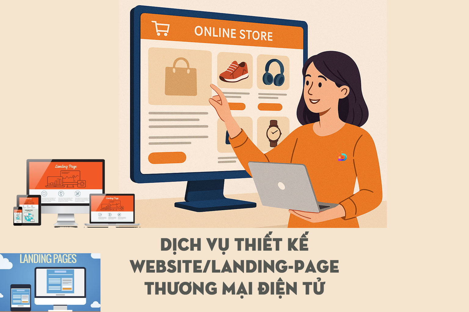 Thiết kế website bán hàng | trang thông tin chuyên nghiệp (WooCommerce)