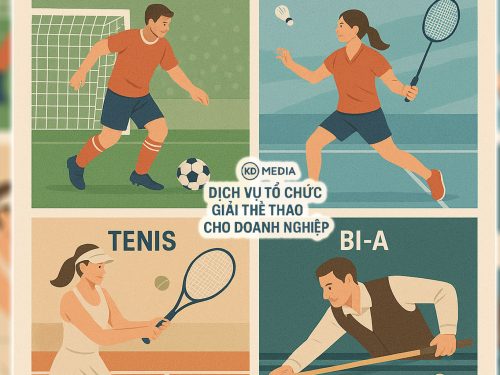 Tổ chức giải thể thao cho Doanh nghiệp