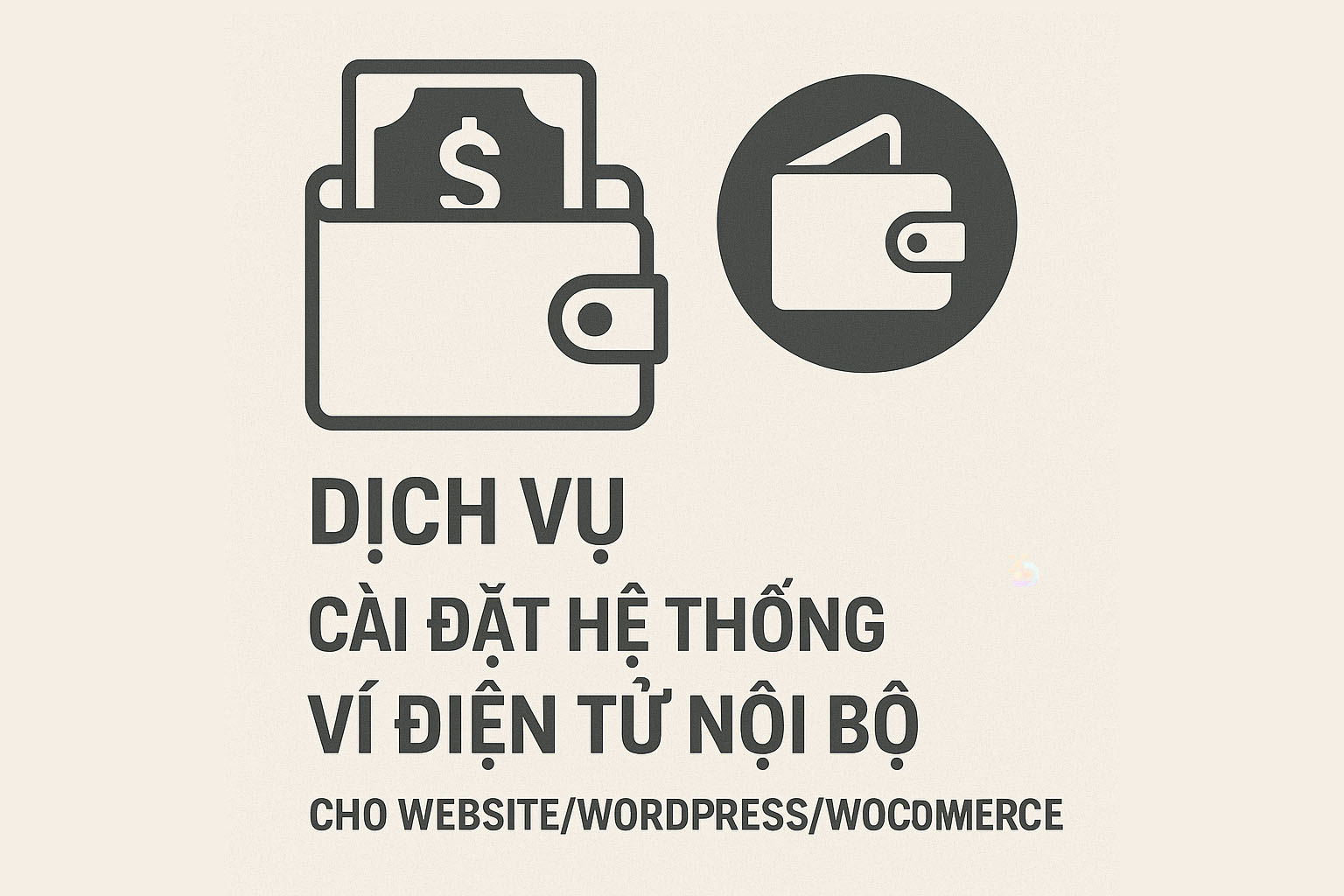 Cài đặt hệ thống ví điện tử nội bộ