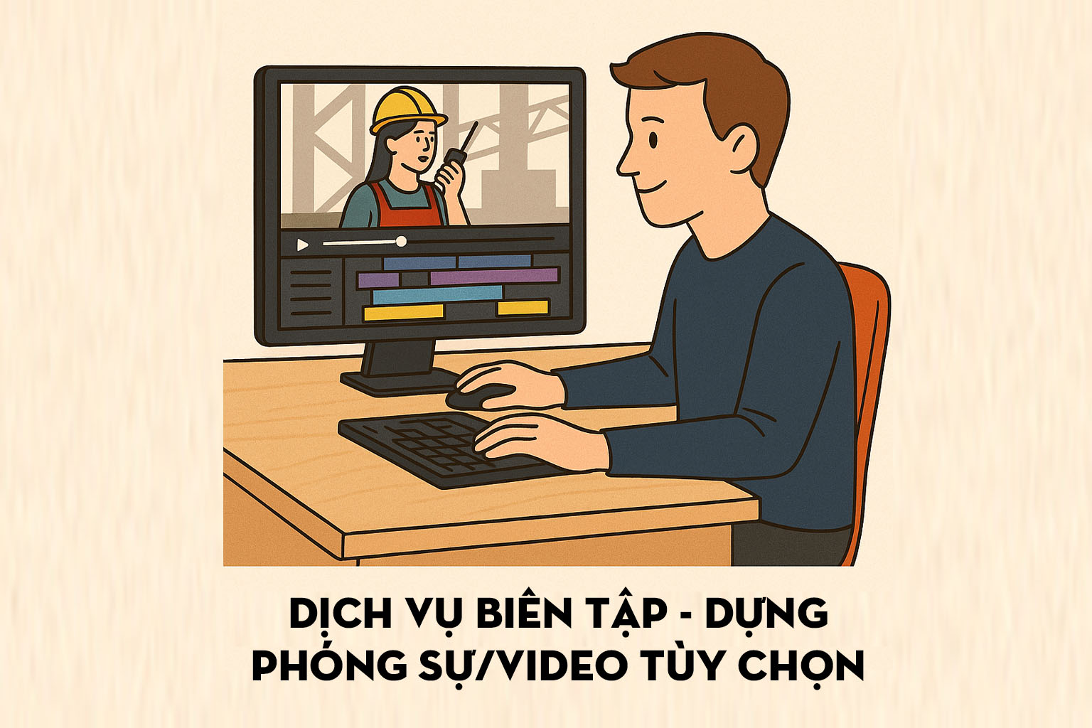 Dịch vụ Biên tập, dựng phóng sự, video