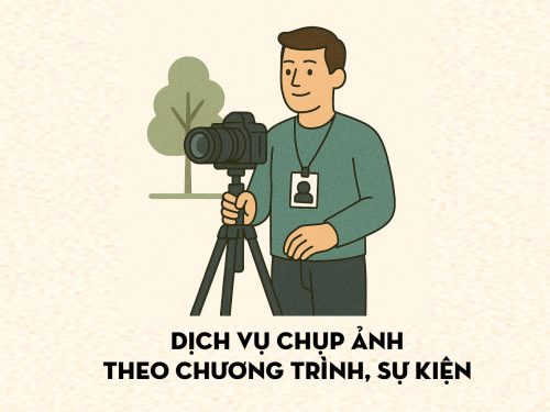 Dịch vụ Chụp ảnh theo chương trình, sự kiện