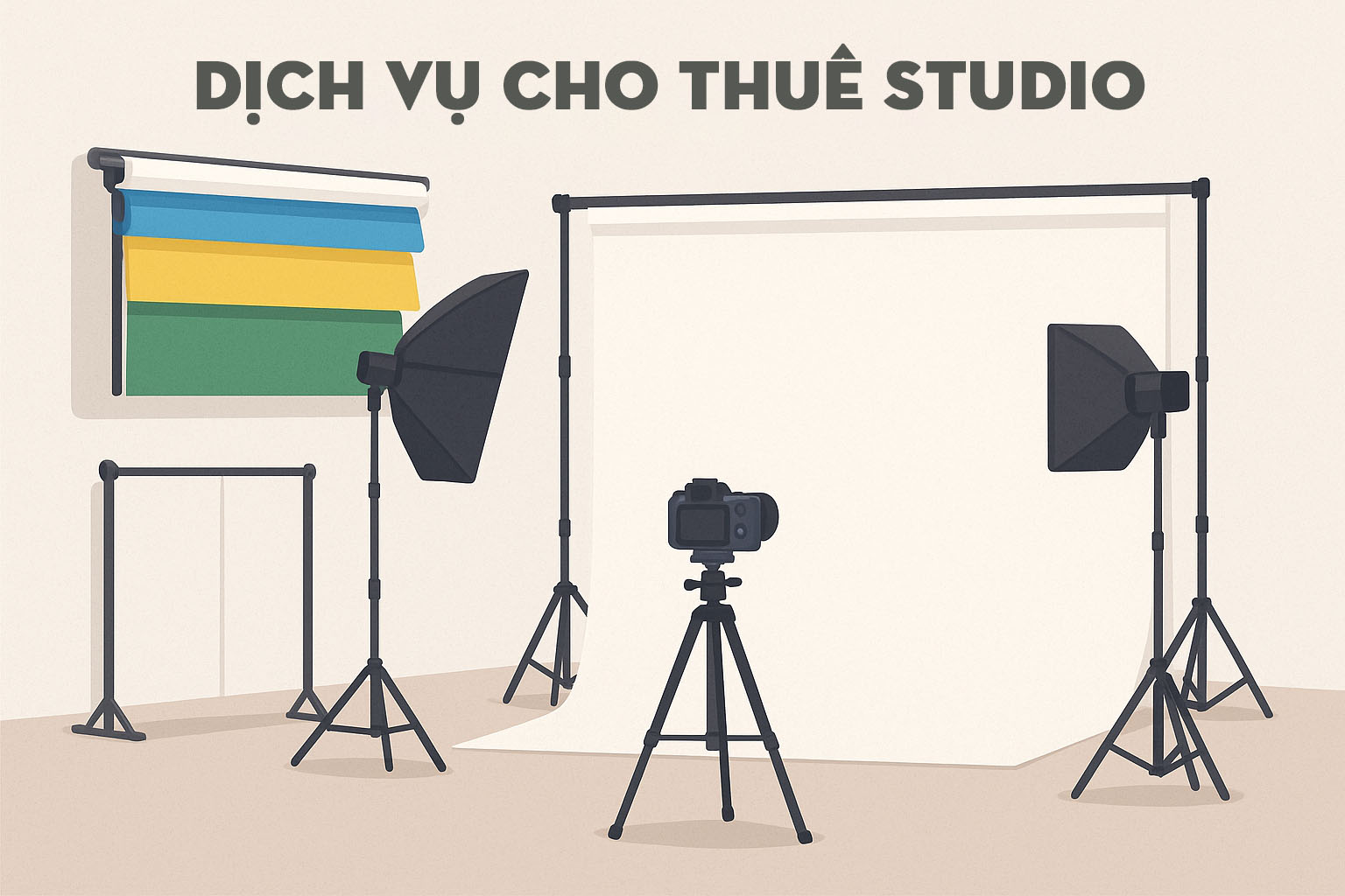 Dịch vụ Cho thuê Studio Theo Giờ